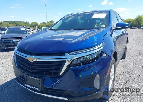 2022 Chevrolet Equinox Awd Lt из США, поврежденный, VIN 3GNAXUEV4NL310293
